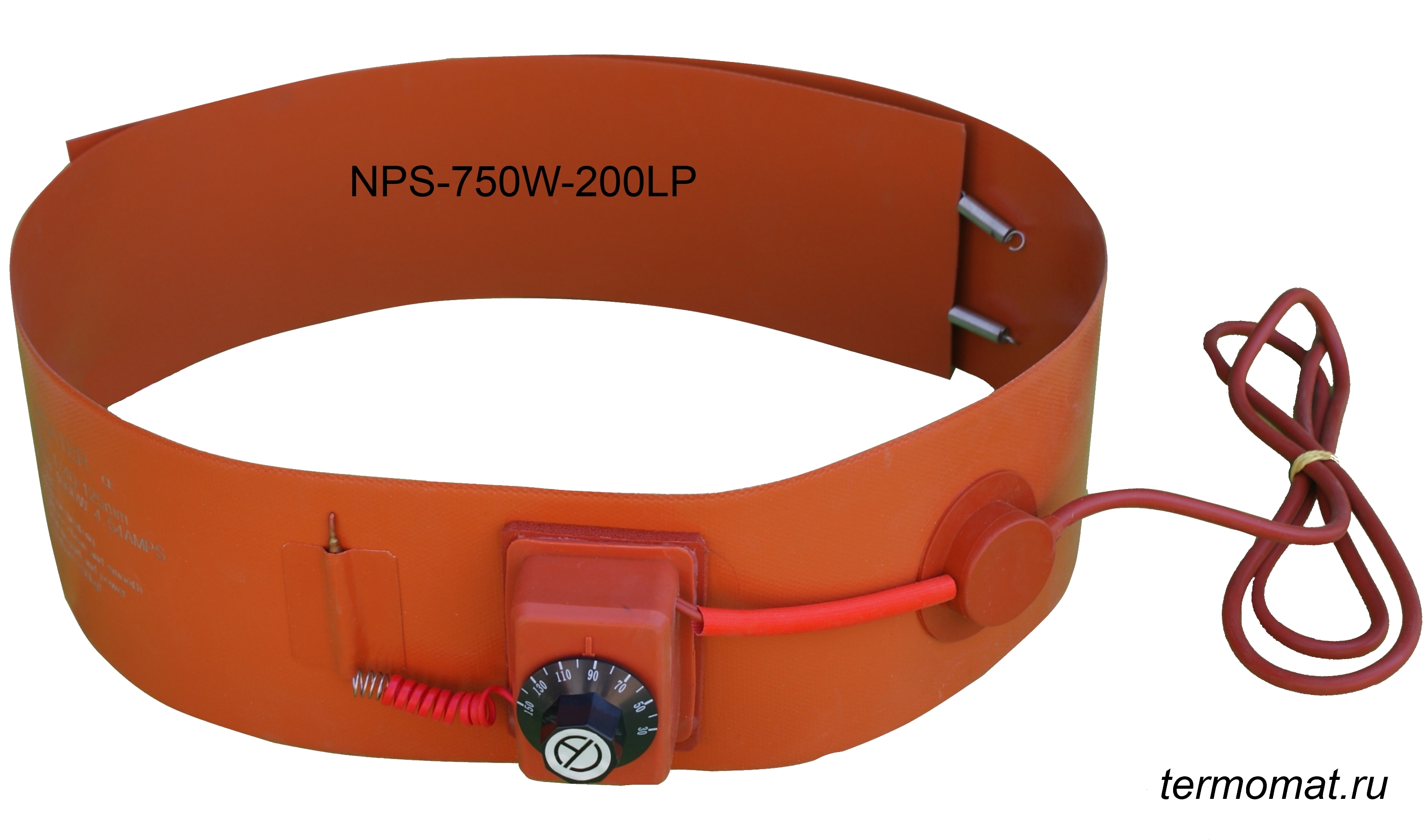 Поясные силиконовые нагреватели NPS-750W-200LP
