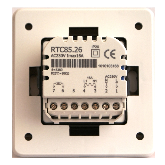 Терморегулятор RTC 85.26 вид сзади