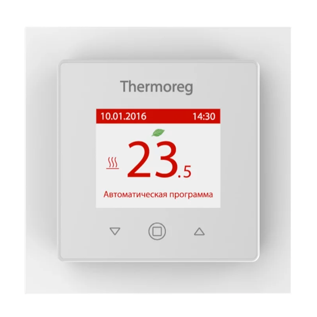 Терморегулятор Thermo Thermoreg TI-970 White вид сбоку